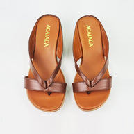 Genuine Leather Handmade Orthopedic Sandal ACAIACA model 7033