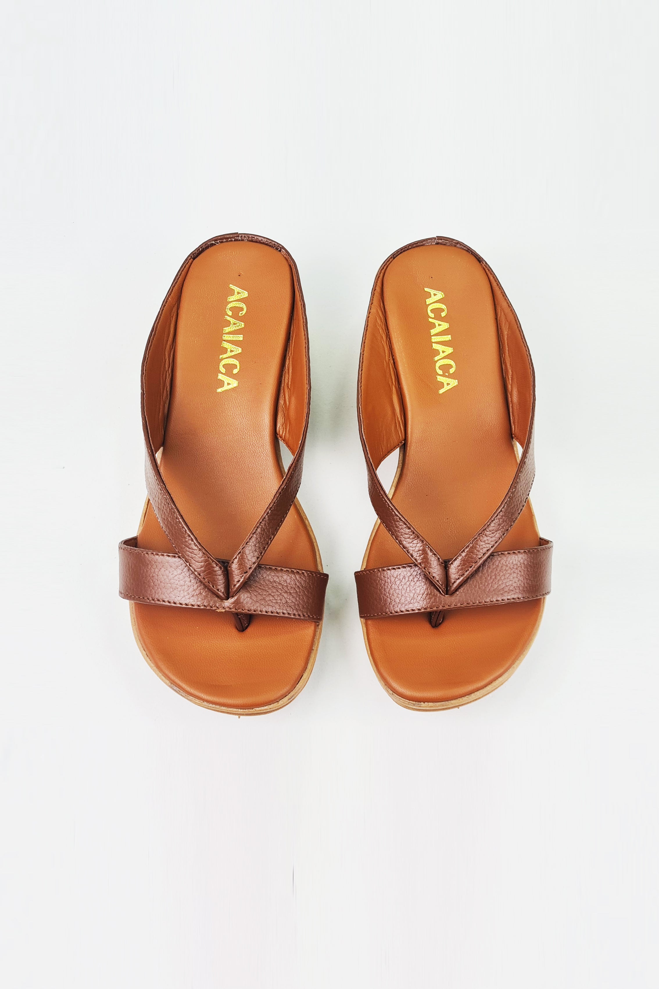 Genuine Leather Handmade Orthopedic Sandal ACAIACA model 7033