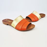 Genuine Leather Handmade Comfortable Slide Sandal ACAIACA Model 814